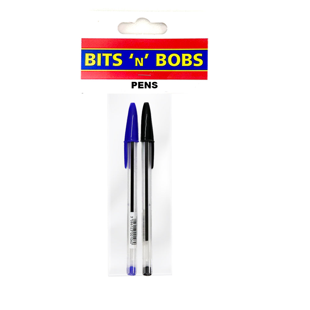 Pens (Black & Blue)