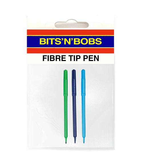 Fibre Tip Pens (Assorted Colours)