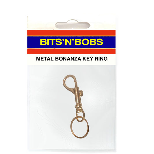 Metal Bonanza Key ring