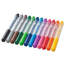 Fibre Tip Pens (Assorted Colours)