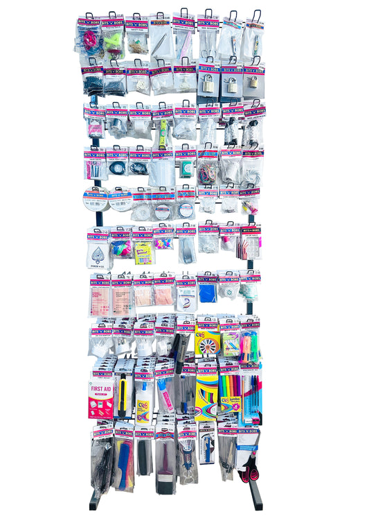 80 Hook Bits n Bobs Display unit